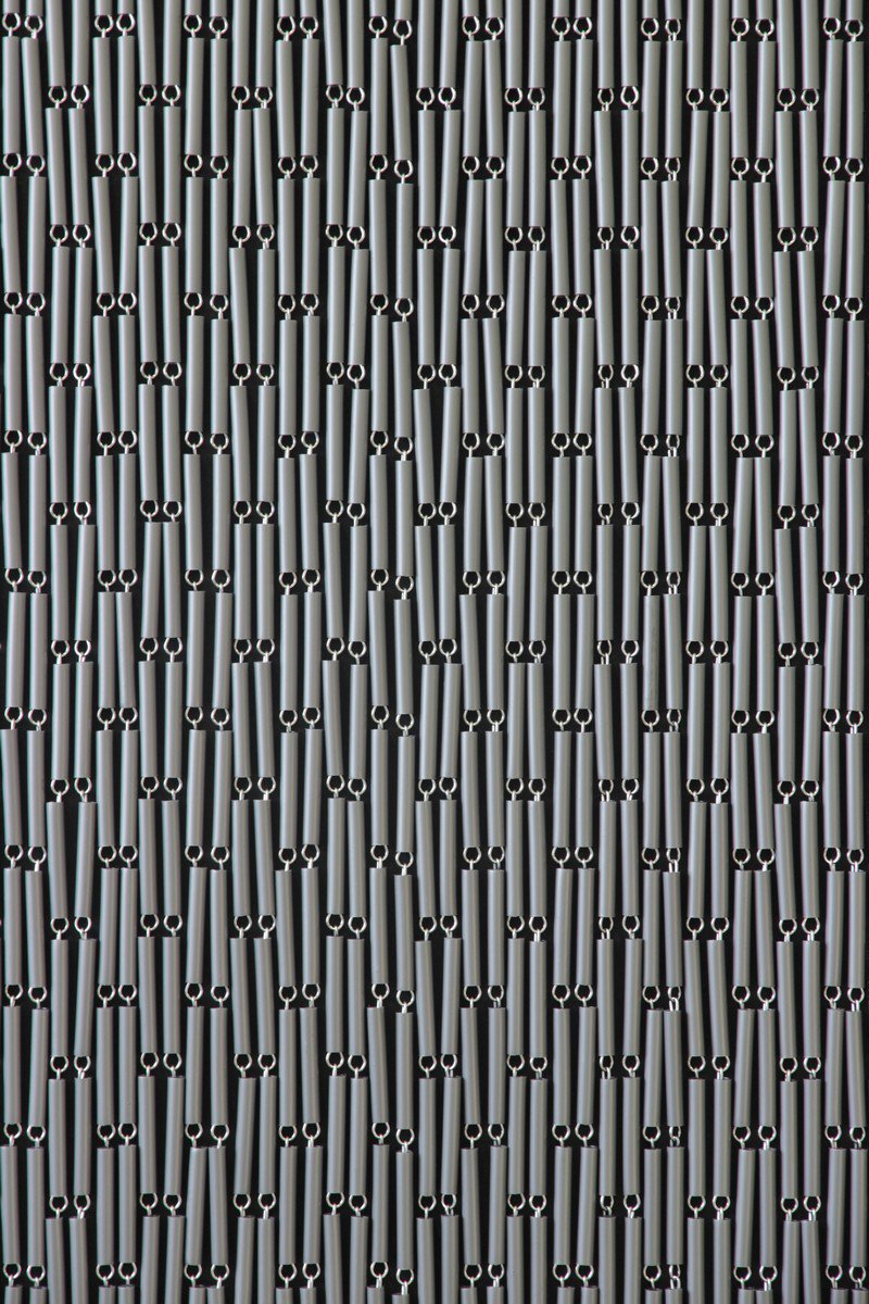 Vliegengordijn Verspringend zilver 90x210 cm