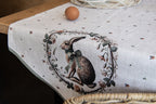 Broodmand 35x35x8 cm Beige Katoen