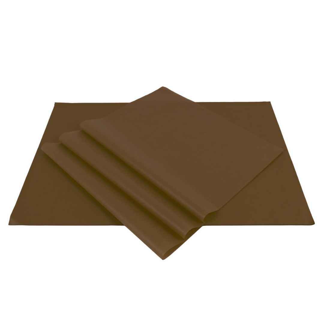 Zijdevloei - 240 vel - 50x70cm - Chocolade Bruin
