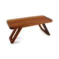 Serveerblad 48x20xH20cm op voet hout Dina