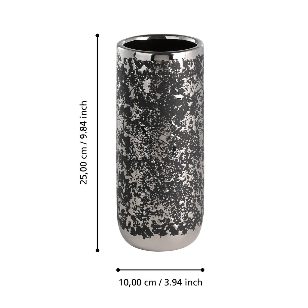 Vaas Arroyito Zilver 10x25cm