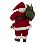 Kerstdecoratie Beeld Kerstman 27 cm Rood Kunststof