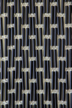 Vliegengordijn Verspringend zwart 90x210 cm