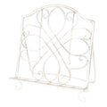 Kookboekstandaard 31x23x34 cm Wit IJzer Boekenhouder