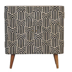 Massief houten Edessa buffet met beeninleg