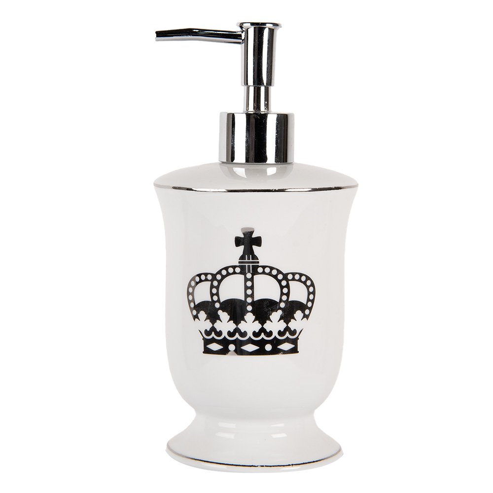 Zeepdispenser 350 ml Wit Keramiek Zeeppompje