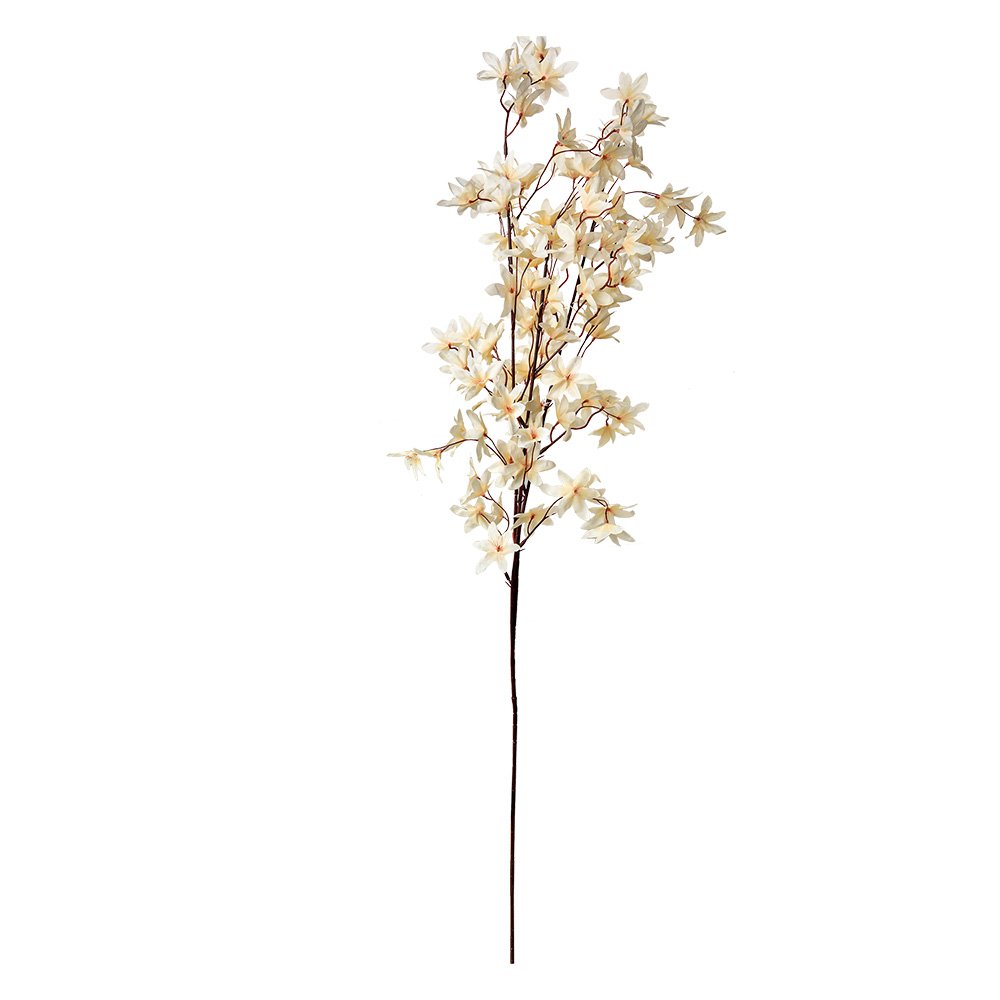 Kunstbloem 112 cm Beige Kunststof