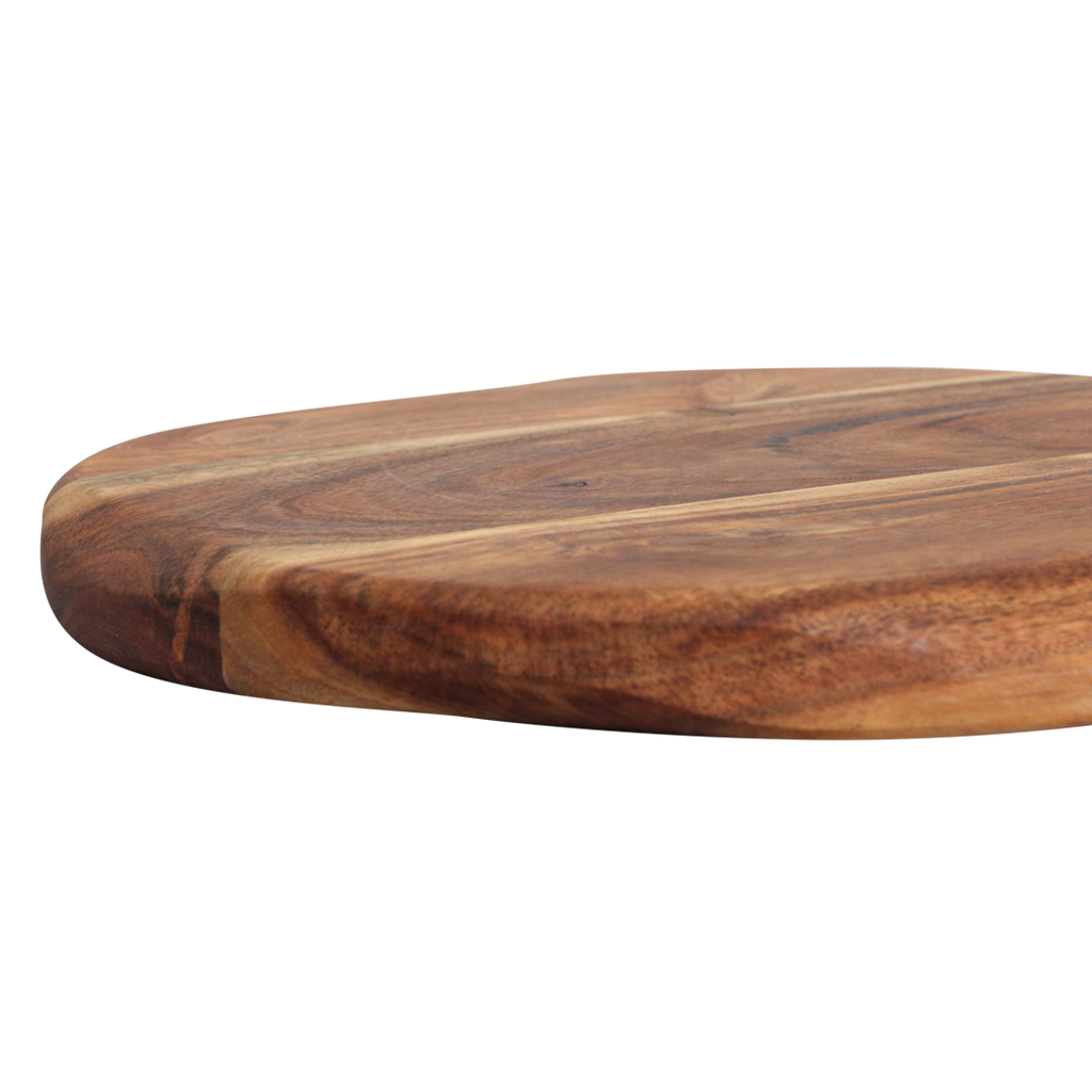 Acaciahouten borrelplank/pizzabord