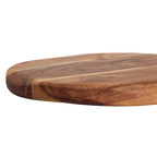 Acaciahouten borrelplank/pizzabord
