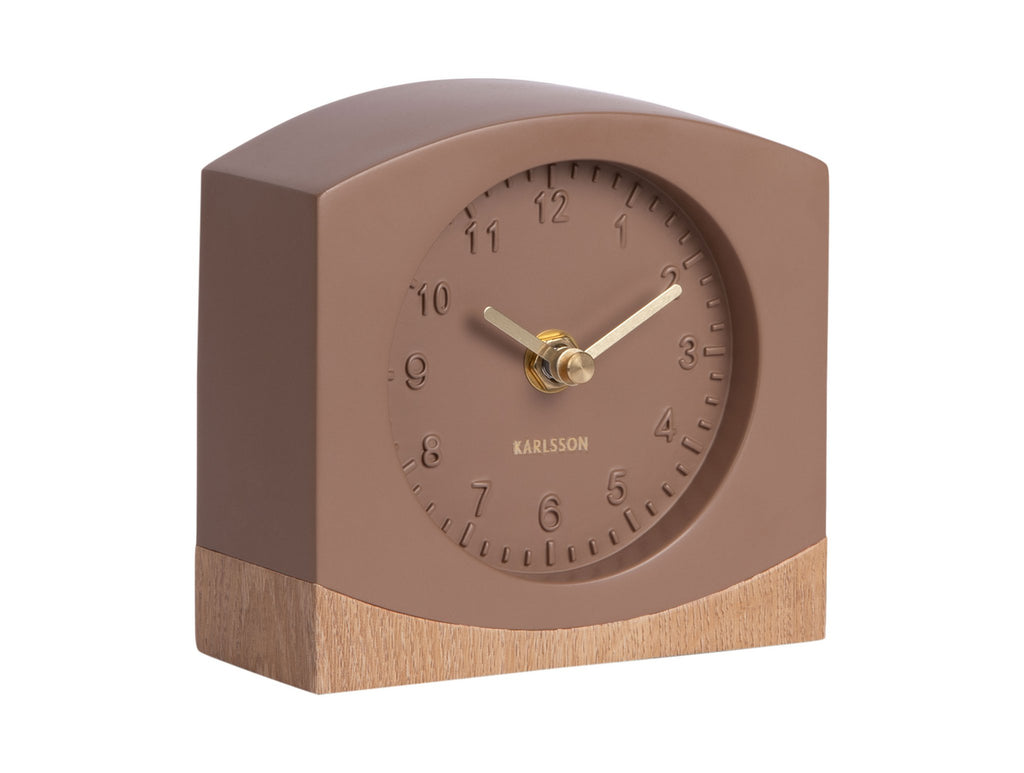 Tafelklok Parijs met hout