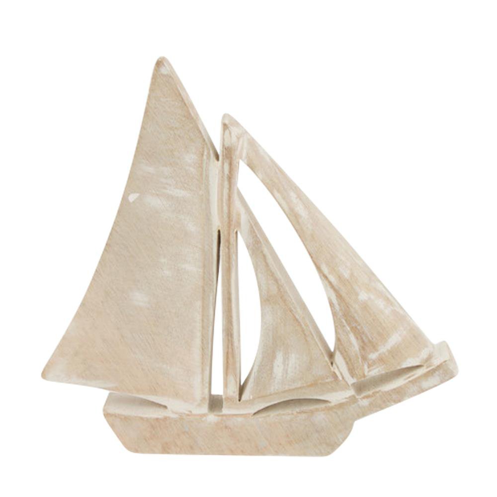 Laars mangohout 20cm wit