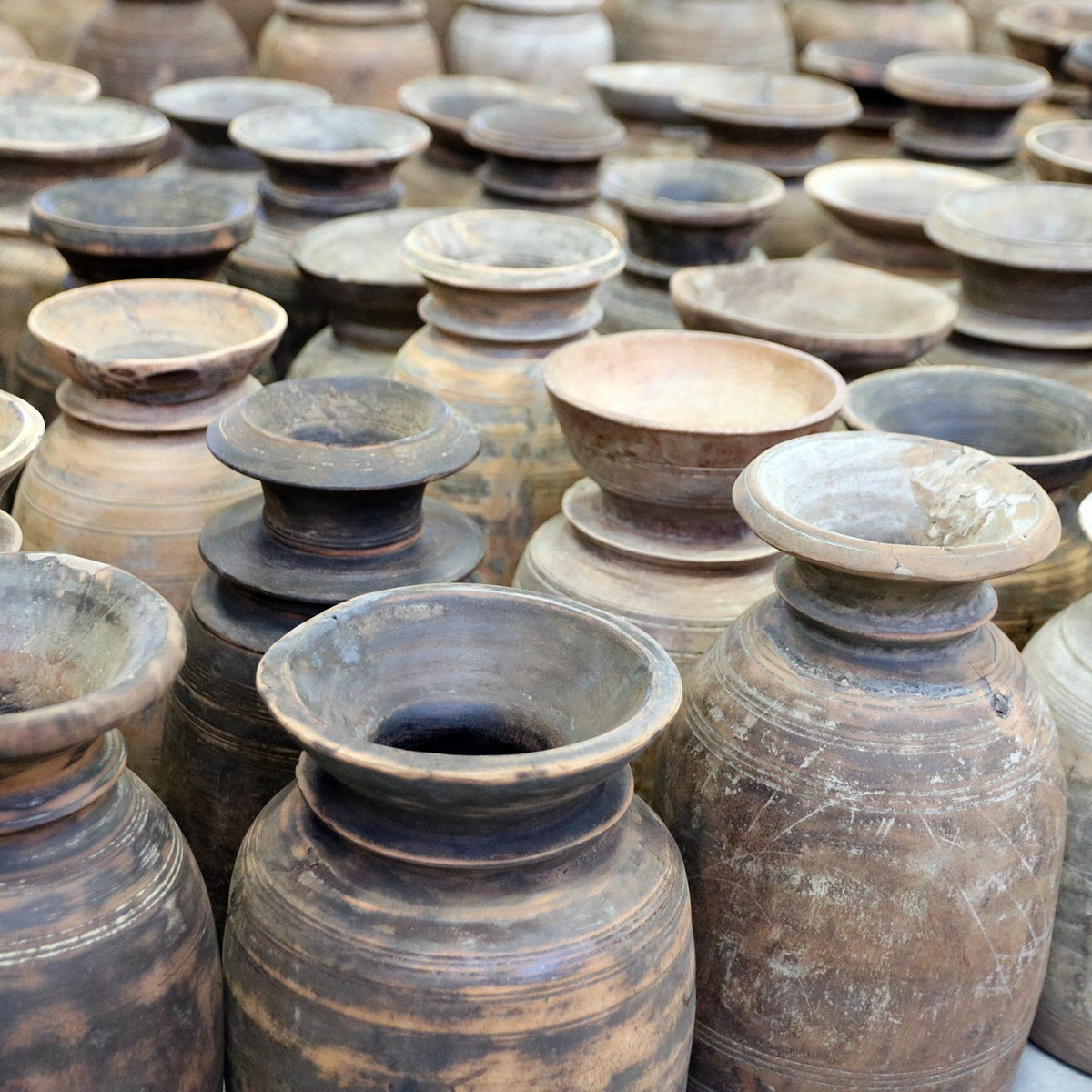 Neck pot Nepal natural