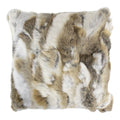 Kussen konijn mix bruin 40x40cm