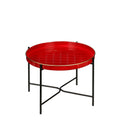 Amigo bijzettafel rood