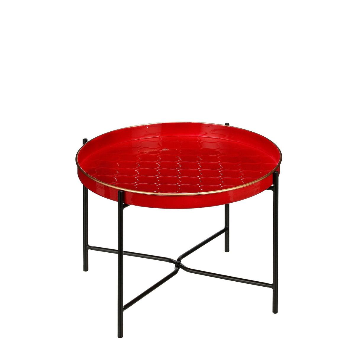 Amigo bijzettafel rood