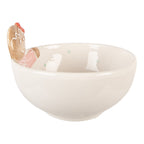 Decoratie schaal 700 ml Wit Keramiek