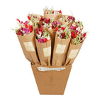 Gedroogde bloemen - Markt Meer - Red Allure