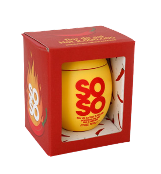 Soso - Seasalt Spanish Flavor - box