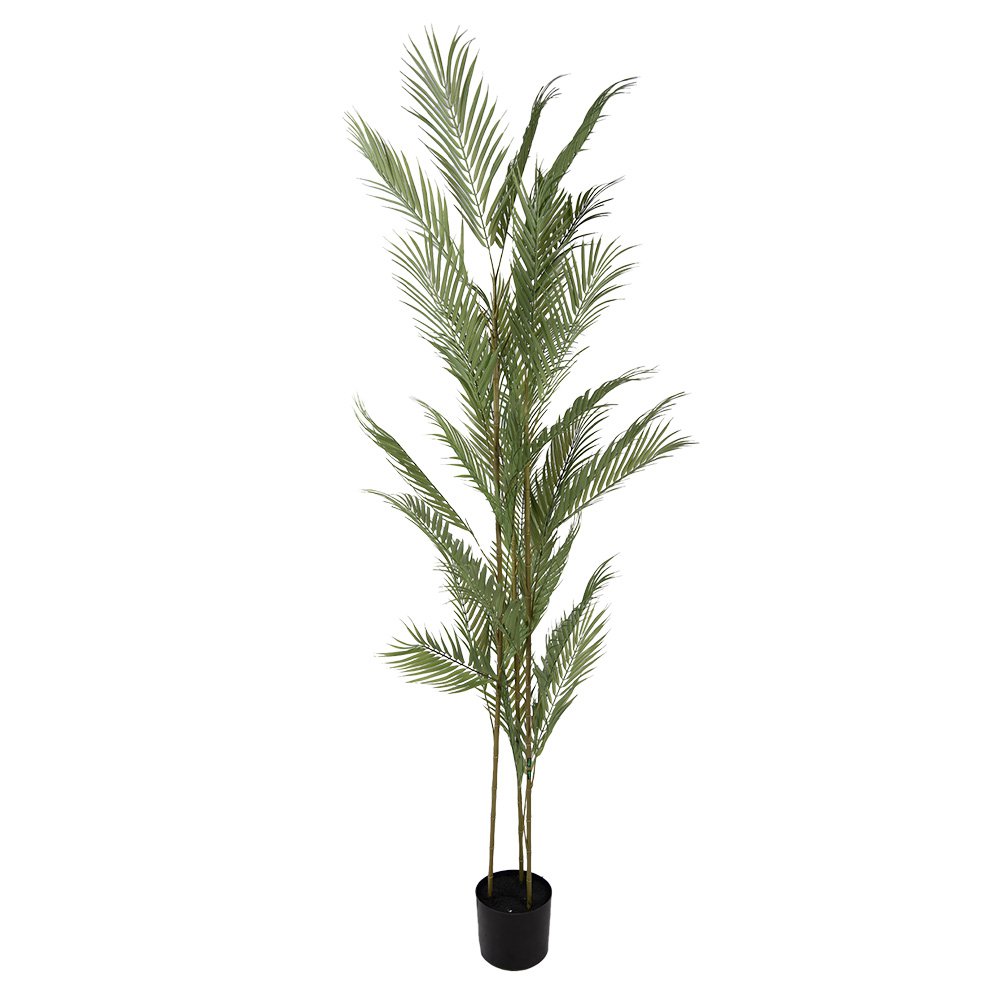 Kunstplant 25x25x180 cm Groen Kunststof
