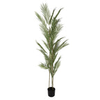 Kunstplant 25x25x180 cm Groen Kunststof