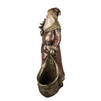 Kerstdecoratie Beeld Kerstman 24x17x47 cm Rood Kunststof