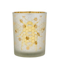 Theelichthouder bij goud medium 12cm