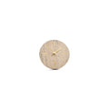 Tafelklok 15cm travertijn beige Zone