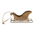 Kersthanger Slee 19x4x5 cm Goudkleurig Metaal
