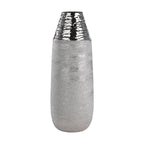 Vaas Aramberri Zilver 12x35 cm