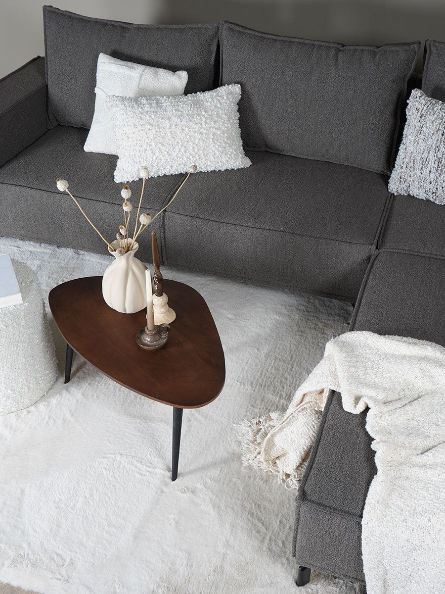 Vloerkleed Velluto Beige - 200 x 280 cm