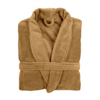 Badjas Cosy microflannel- L/XL - unisex, taupe
