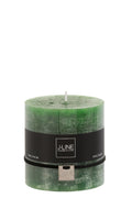 J-Line cilinderkaars - lichtgroen - 65U