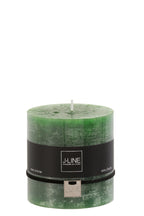 J-Line cilinderkaars - lichtgroen - 65U