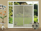 Vliegengordijn Verspringend crème 90x210 cm