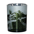 Theelichthouder skigroen medium 12cm