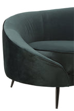 J-Line Sofa Elisabeth Textiel/Metaal Groen