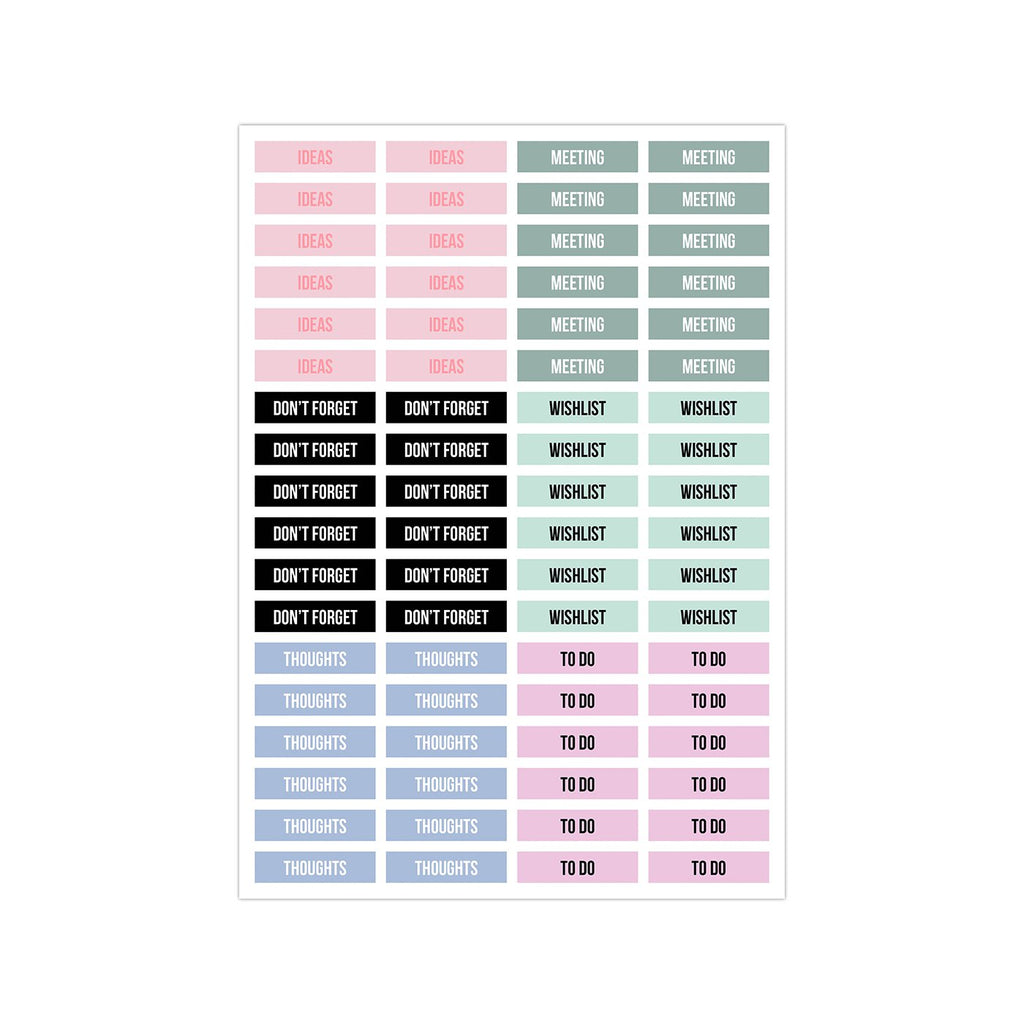 Stick it Stickerbook green, per 6 stuks