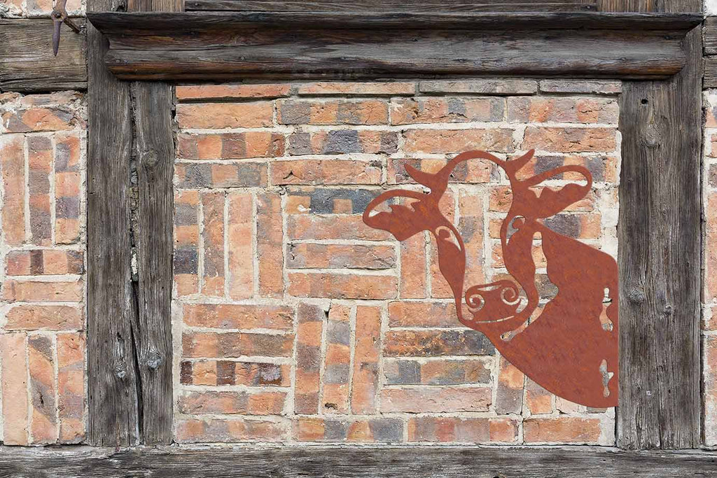 Kiekeboe Koe/Cow Klara, 141631, Roest, 26,2x25,9x0,2cm