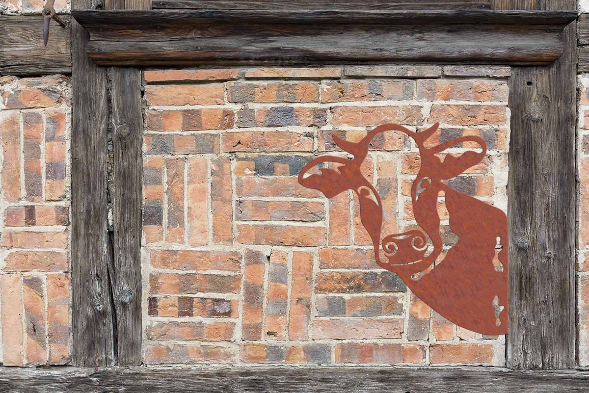 Kiekeboe Koe/Cow Klara, 141631, Roest, 26,2x25,9x0,2cm