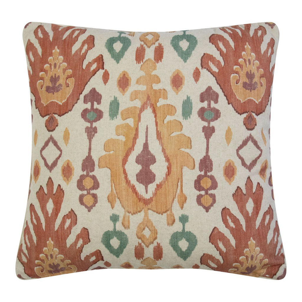 Breeze Kussen bilbao multi oranje 50x50 cm