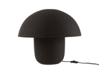 J-Line tafellamp - ijzer - zwart - L