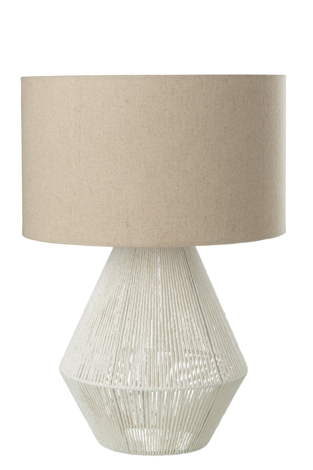 J-Line lamp String - jute - wit