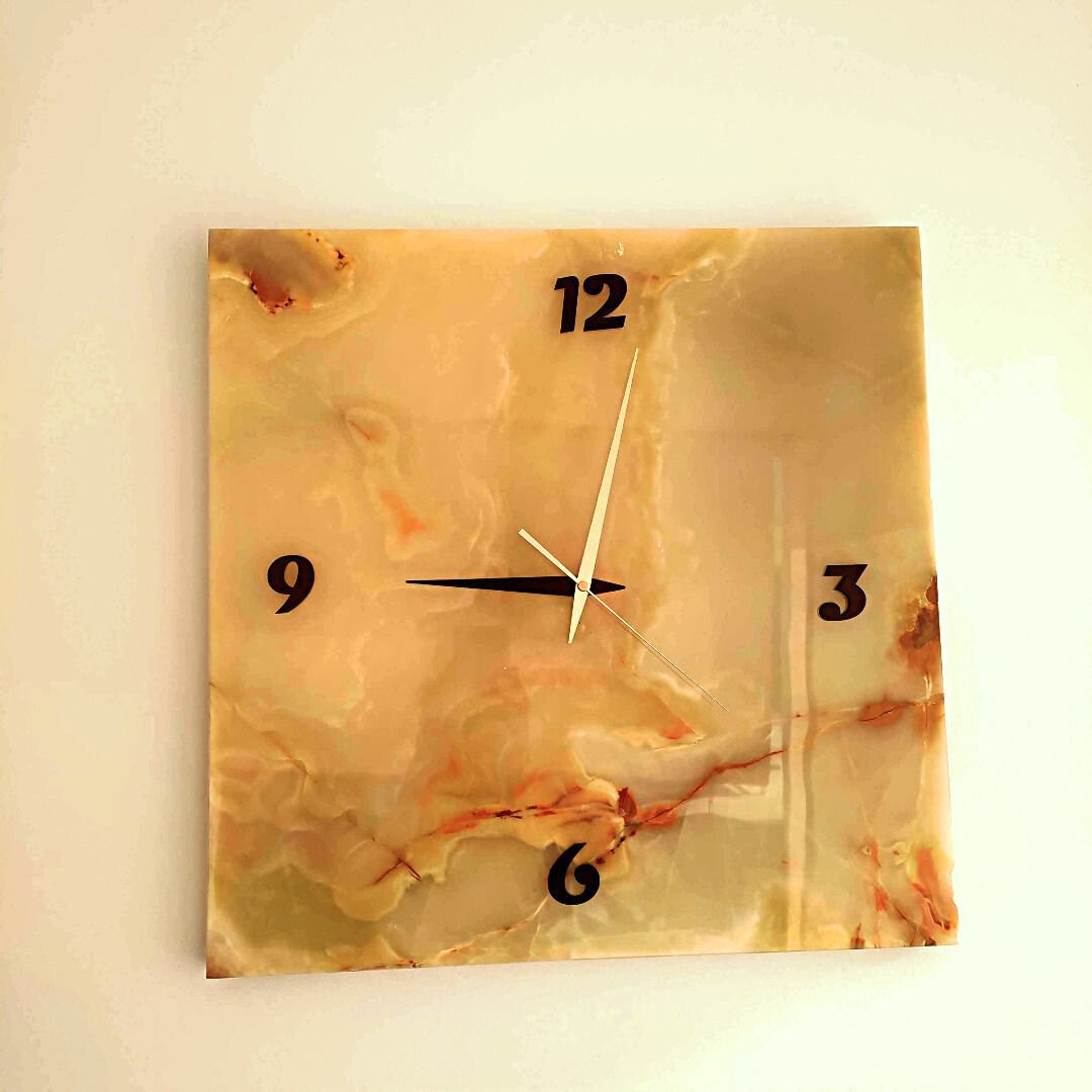 Grote wandklok Onyx