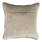 Kussen fluweel beige 45x45cm