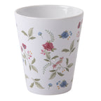 Mok 300 ml Wit Blauw Keramiek Bloemen