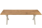 J-Line tafel Poten Kruis - metaal - wit