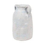 Vaas 15x12x20 cm Grijs Terracotta Decoratie Vaas