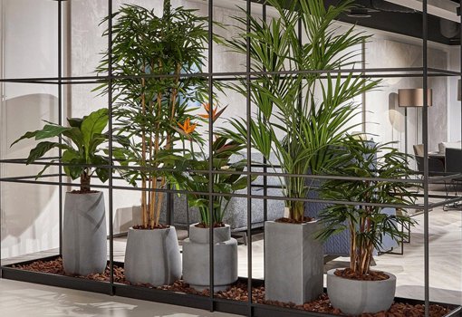 Plantenpot SALE! - Billund grey - korting reeds in de prijs verwerkt. OP = OP