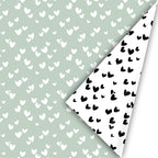 Solo Hearts '23 - Toonbankrol - 100m 30cm - salie/wit