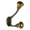 Wandhaak 3x5x9 cm Goudkleurig Metaal Kapstok